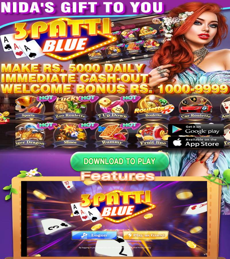 3Patti Blue Game Screenshot